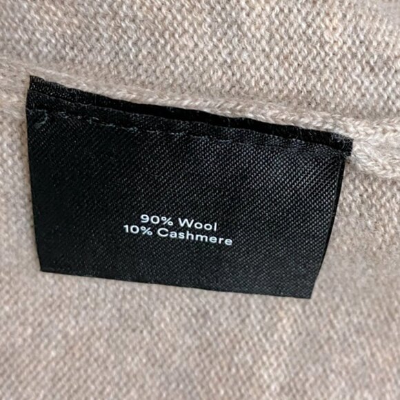 SOLD-Summersalt Beige Wool Cashmere Blend Jogger Hoodie Loungewear Set S/M - Picture 9 of 16